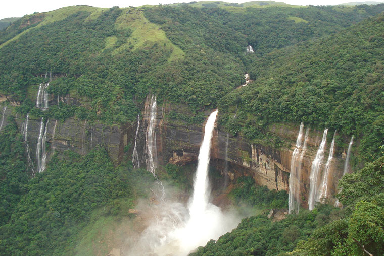 Aayush - Rainbow Waterfall is situated in cherrapunji, Meghalaya, Northeast Travel Packages at Low Cost, Northeast Travel Agent, B2B Northeast Tour Packages
